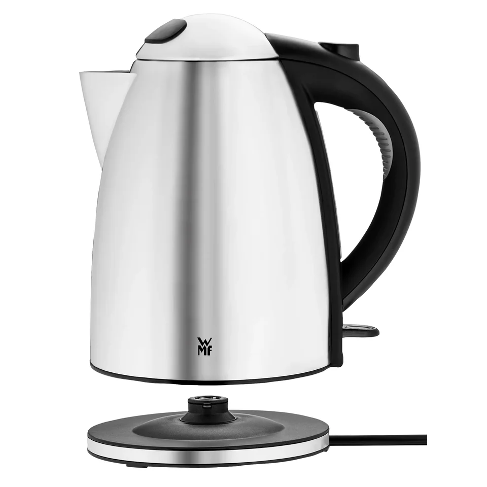 WMF Stelio with the kettle and wired 360 degree base shown separately; not a depiction of battery operation